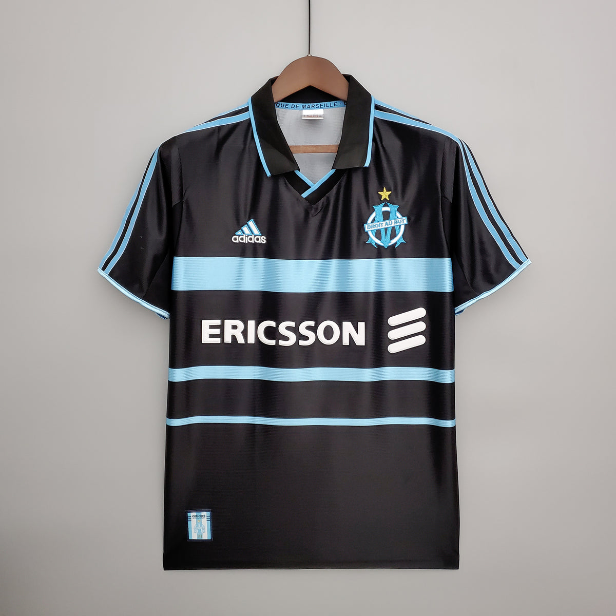 CAMISA OLIMPIQUE DE MARSELHA RETRÔ THIRD 99/00