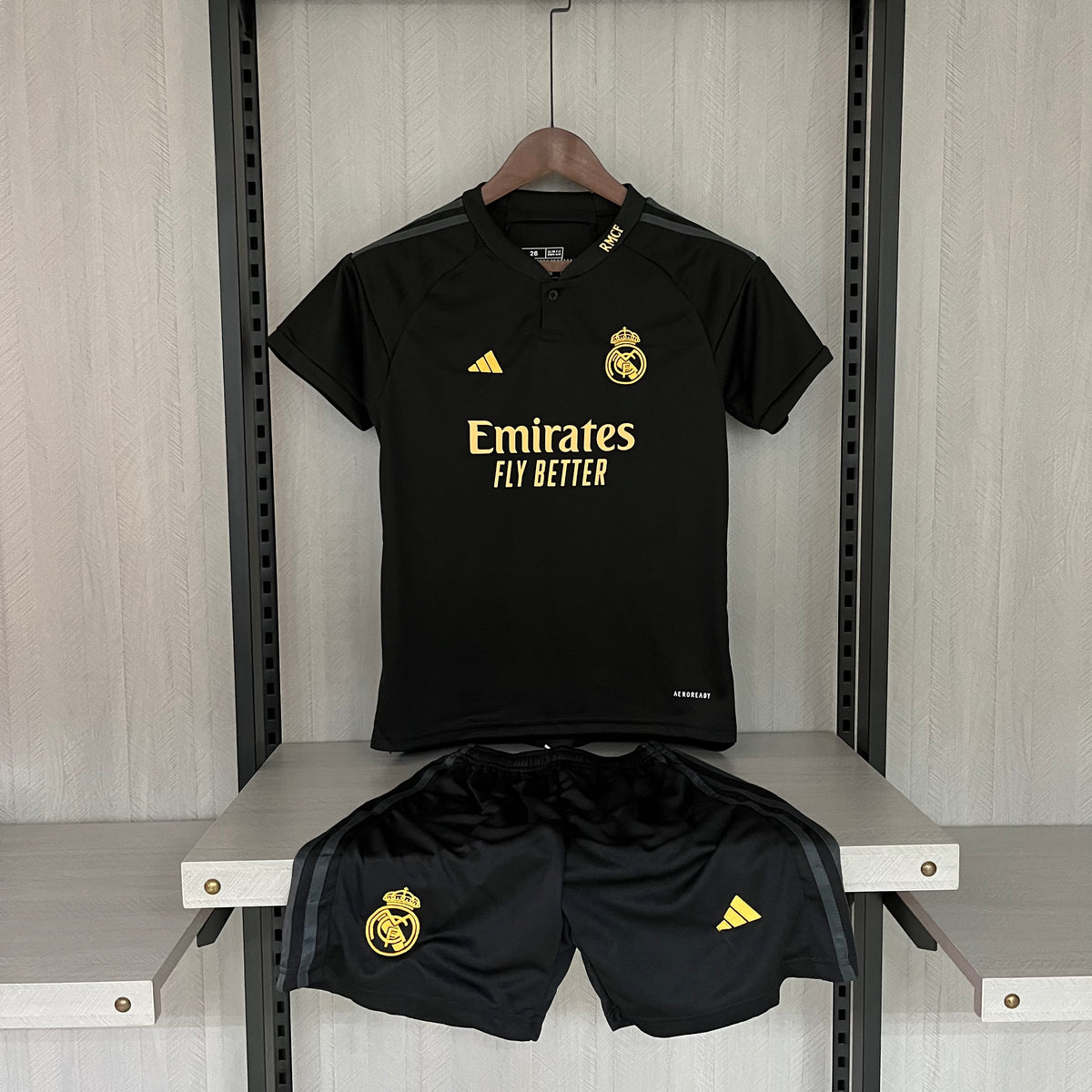 KIT INFANTIL REAL MADRID THIRD 23/24