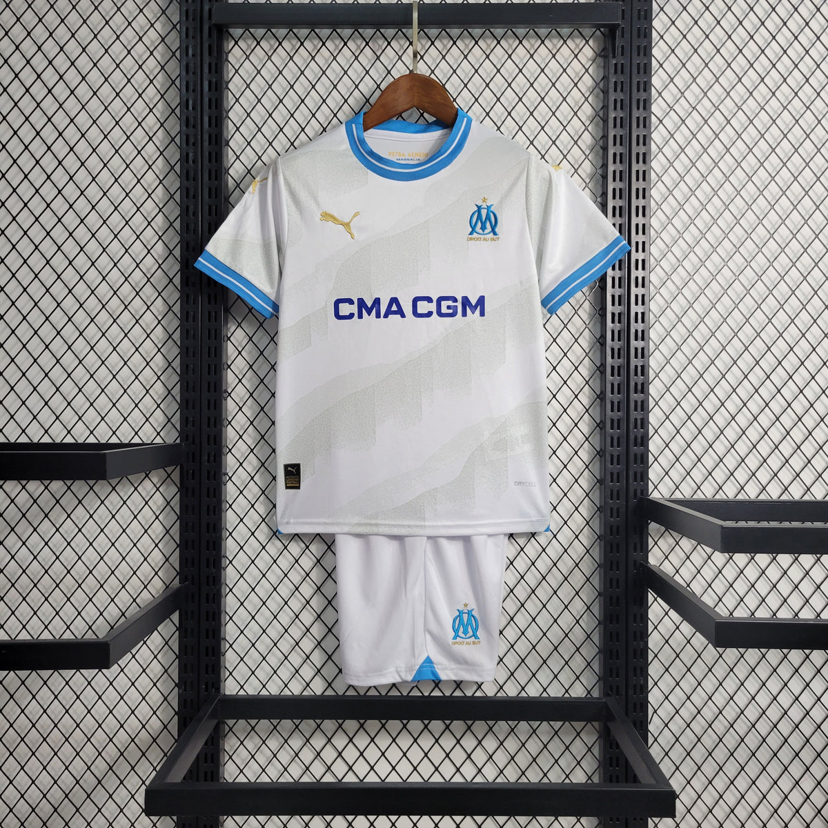 KIT INFANTIL OLIMPIQUE DE MARSELHA HOME 23/24