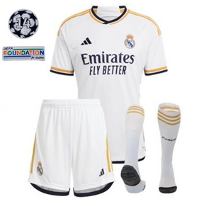 KIT INFANTIL REAL MADRID HOME 23/24