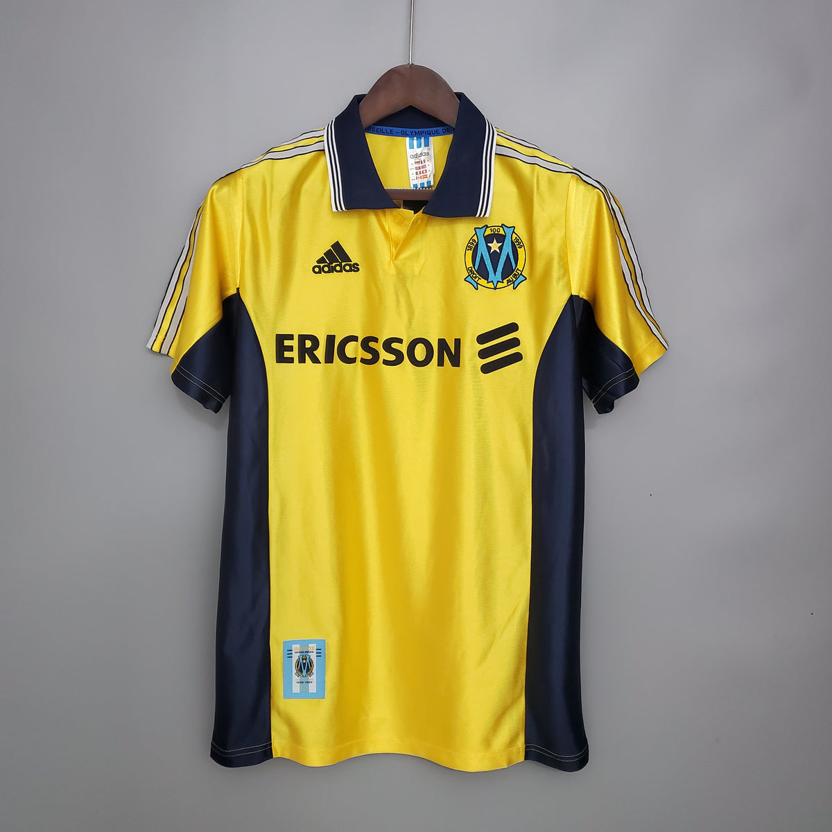 CAMISA OLIMPIQUE DE MARSELHA RETRÔ AWAY 98/99
