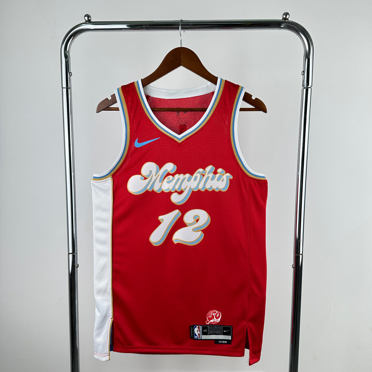 NBA JERSEY GRIZZLIES RED 24/25
