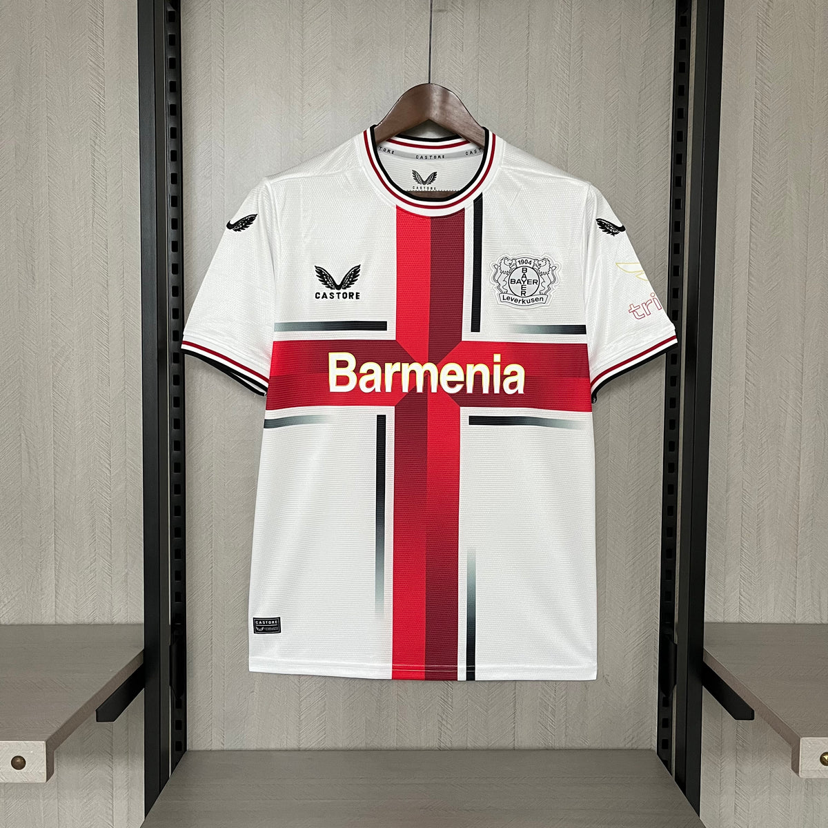 CAMISA BAYER LEVERKUSEN WHITE 24/25