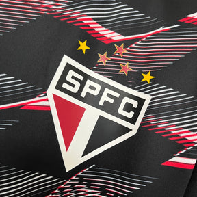 CAMISA SÃO PAULO TREINO BLACK 24/25