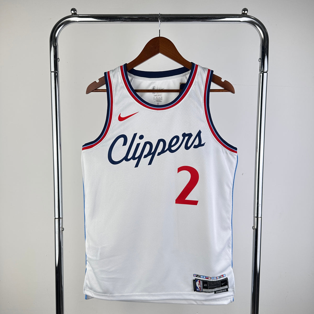NBA JERSEY CLIPPERS WHITE 24/25