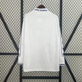 CAMISA REAL MADRID MANGA LONGA RETRÔ HOME 94/96