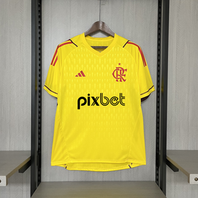 CAMISA FLAMENGO GOLEIRO AMARELO 24/25